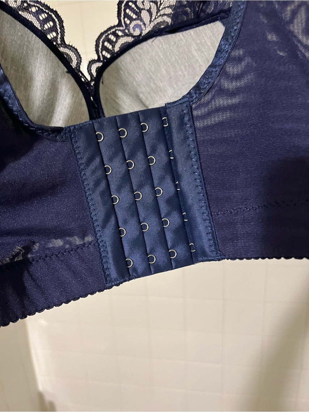 Lace Push-Up Bra Duo - Red & Navy Bundle - Picture 4 of 15